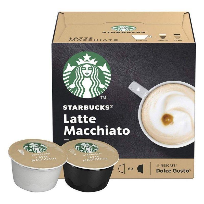 STARBUCKS Latte Macchiato by NESCAFÉ® Dolce Gusto® 12 kapsula za kavu, kutija 129 g - Slika 2