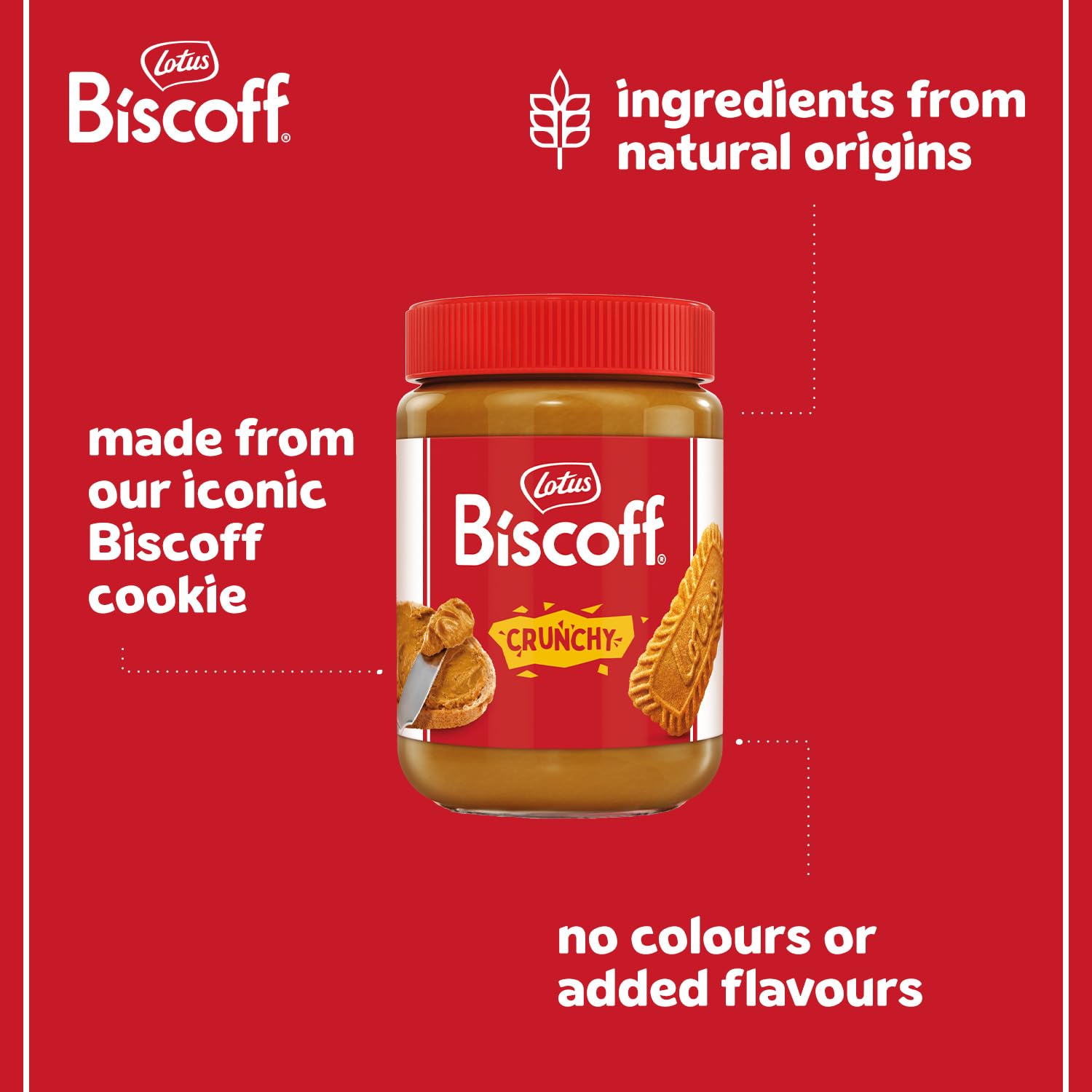 Namaz Lotus Biscoff Crunchy 380g - Slika 4