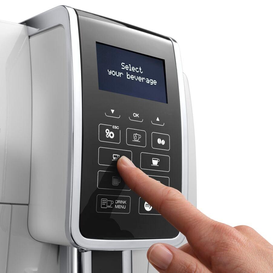 DeLonghi aparat za kavu automatski ECAM350.35.W Dinamica 15 bara bijeli - Slika 3