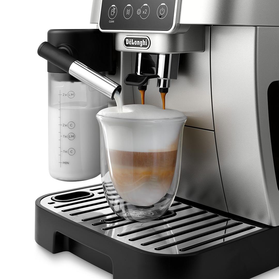 Delonghi aparat za kavu automatski ECAM220.80.SB Magnifica Start 15 bara srebrni crni display - Slika 6